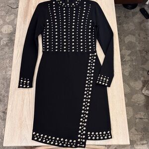 Black Studded Dress